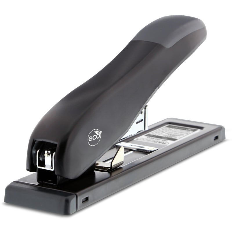 Rapesco 1307 ECO Heavy-Duty Stapler with 2000 Staples Type 923/10mm (3/8"), 100 Sheet Capacity, Uses Type 923 (1/4" to 1/2") and Type 24 High-Capacity (1/4" and 5/16") Heavy-Duty Staples, Black - Image 2